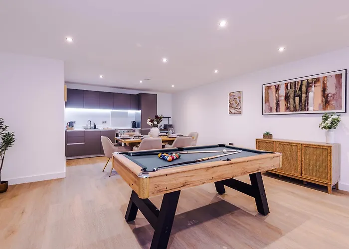 Апартаменты Centre 2 Bed Pool Table Parking *